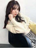 Rumor×【暗髪ハイライト３Dカラー】アッシュ