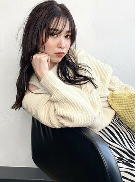 ルモア(RUMOR) Rumor×【暗髪ハイライト３Dカラー】アッシュ