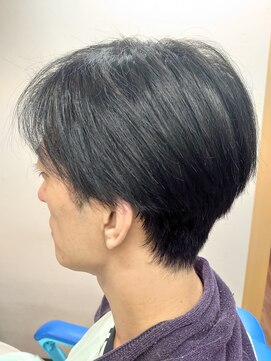 ヘアーカットデザインサロン スマッシュ 田町店(Hair cut design salon Smash) 七三分け カルマショート ツーブロック バーバー白髪染め メンズ