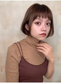 黒髪/クラゲヘアー/オリーブグレー/小顔/ココアベージュ/上尾