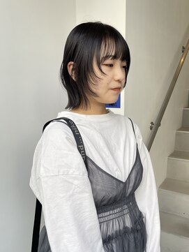 ライク ベター(like better) wolf bob / purple gray