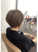 小顔補正立体カット