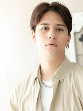 モッズヘア メン 南越谷南口店(mod's hair men) キメすぎないツーブロックでマットブラウンマニッシュD南越谷