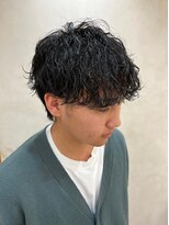 波巻きパーマツイストスパイラルパーマメンズ名駅名古屋