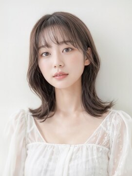 ナチュラル 渋谷店(Natural) 伸ばしかけも可愛くスッキリ!顔周りレイヤー