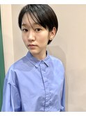 シンプルなマッシュショート☆