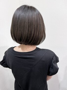 ミント(mint.) 大人可愛い＊ボブ＊ターコイズカラー＊十条