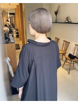 チャコレ 北千住店(Chacolle)&nbsp;ハイトーンミルクティー×ミニボブ