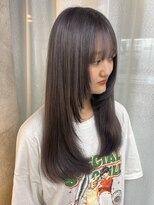 ルノン フィージュ(LUNON fieju)&nbsp;シルバーページュ/レイヤーカット/ブリーチ必カラ