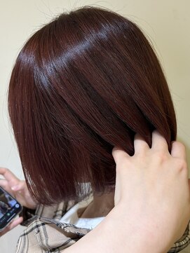 リスタバイネオリーブ 浅草(Re:sta by neolive) 【Re:sta by neolive 浅草駅前店】ブリーチなしピンクカラー