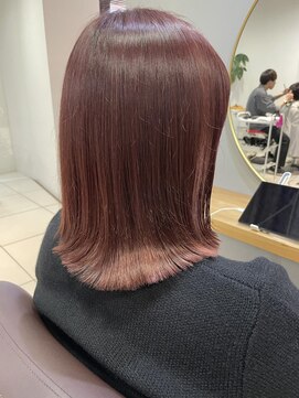 エピ(epi) 外はね大人ピンクカラー