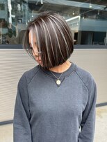 トゥイン 八王子(TWIN)&nbsp;カット/イメチェン/ホワイトブロンド/外ハネボブ/美髪