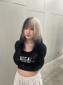 ジェム(GEM) 【hinana】ホワイトベージュ×ルーツカラー