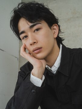 スミス 秋葉原(Smith) MEN’S HAIRブルーブラックシャドウパーマ