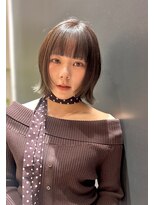 スリーヌーン(THREE noon)&nbsp;ボブ　レイヤーカット