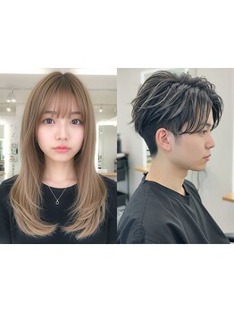 【学割U24クーポン多数◎】コスパ大！学割クーポンでお手軽に可愛くカッコよく♪カット+カラー+Tr\7700～