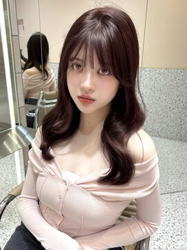 ルームバイシー 新宿(Loom. by Sea) ＊大人ガーリー×ダークアッシュ[似合わせカット/ミディアム]