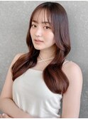 韓国顔周り/ハイレイヤー/ミディアムレイヤーカット/川崎57