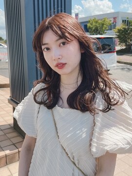 ラヴィズム(LUVISM) 顔周りレイヤー/ダブルカラー/髪質改善ケアブリーチ万代新潟駅◆