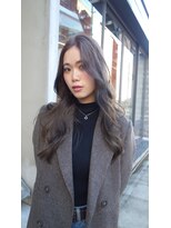 ヘアー アイス 御器所本店(HAIR ICI)&nbsp;ブリーチなしブラウンカラー