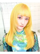 フウ(fuh)&nbsp;イエロー/イエローカラー/ビビットイエロー/ハイトーン