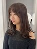 2回目の方【人気No.2】【髪の内側ケアプラス】カット+カラー+トリートメント