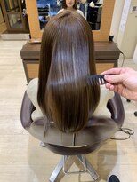 お～るうぇいず(always)&nbsp;髪質改善トリートメントミルクティーベージュアッシュ20代30代