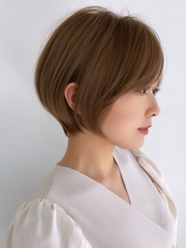 ルージュシー ショートボブ(RU10C) 【白髪染めでも暗くなりすぎない】