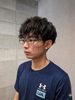 ワンワンオー バーバーショップ コンチネンタル(@110 BARBER SHOP continental)&nbsp;シャドウパーマ