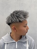 ルースト 西院店(ROOST)&nbsp;MEN’S HAIR/パイルツイスト/ホワイトハイライト