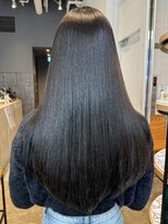 シオン(shion) 秋色オリーブカラー透明感カラーウルフレイヤーロング_ba536121