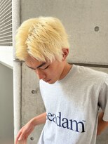 メルシー トータル ブランディング サロン(merci TOTAL BRANDING SALON)&nbsp;メンズハイトーンスパイキーショート