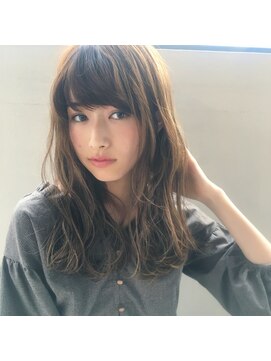 アリスバイアフロート 自由が丘(ALICe by AFLOAT) ゆるふわヘルシーレイヤー小顔ゆるふわセミロング