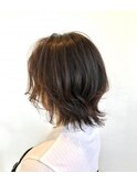 外ハネショートスタイル