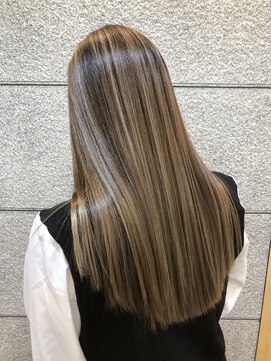 オリノ(olino) ブロンドバレイヤージュ