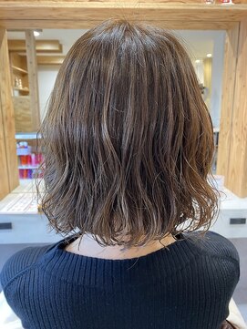 アドラーブル はなみずき店(adorable) 人気スタイル◎小顔見せ☆無造作×大人耳掛けボブ