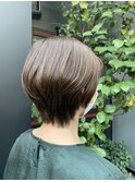 大人ショートボブ