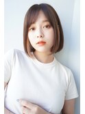 20代30代40代/インナーカラー/大人可愛い/髪質改善/ボブ