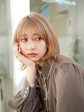 マセナ(Masena) 韓国風レイヤースタイル×ミルクティベージュ×masena