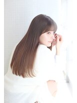 ★岡田有加★20代30代/艶髪ロングストレート