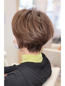ヘアーズ 本店(HAIRZ) 《HAIRZ》平田☆ふんわり前下がりショート