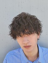 フィフス 原宿(fifth)&nbsp;ツイストスパイラルパーマツーブロックショートレイヤーマッシュ