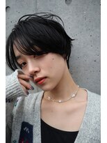 アレンヘアー 名古屋店(ALLEN hair)&nbsp;くびれ外ハネボブ/マロンベージュ/丸みボブ