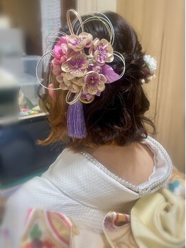 アエラス(Aeolus) 成人式・卒業式ハーフアップ