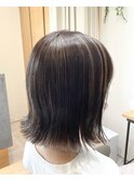 外はねぱっつんボブ