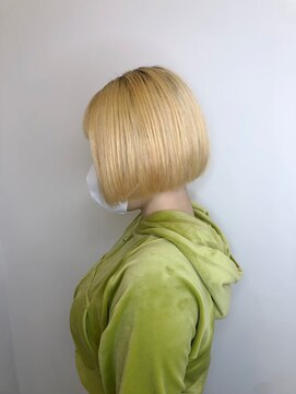 ゲーム 吉祥寺店(GAME) ダブルカラーブロンドベージュカラーケアブリーチハイトーン韓国