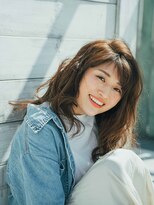 エクファ ヘア リゾート 大津 瀬田店(ex-fa hair resort)&nbsp;【瀬田◆エクファヘアリゾート】ミディアム×ウェーブ