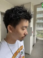 ガーデン オオタカノモリ(garden otakanomori)&nbsp;スパイキーショート/ツイストスパイラルパーマ/ビジネスショート