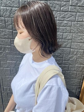 ヘアラウンジ アングゥ(hair lounge ungu) オリーブベージュ