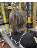 バレイヤージュベージュ